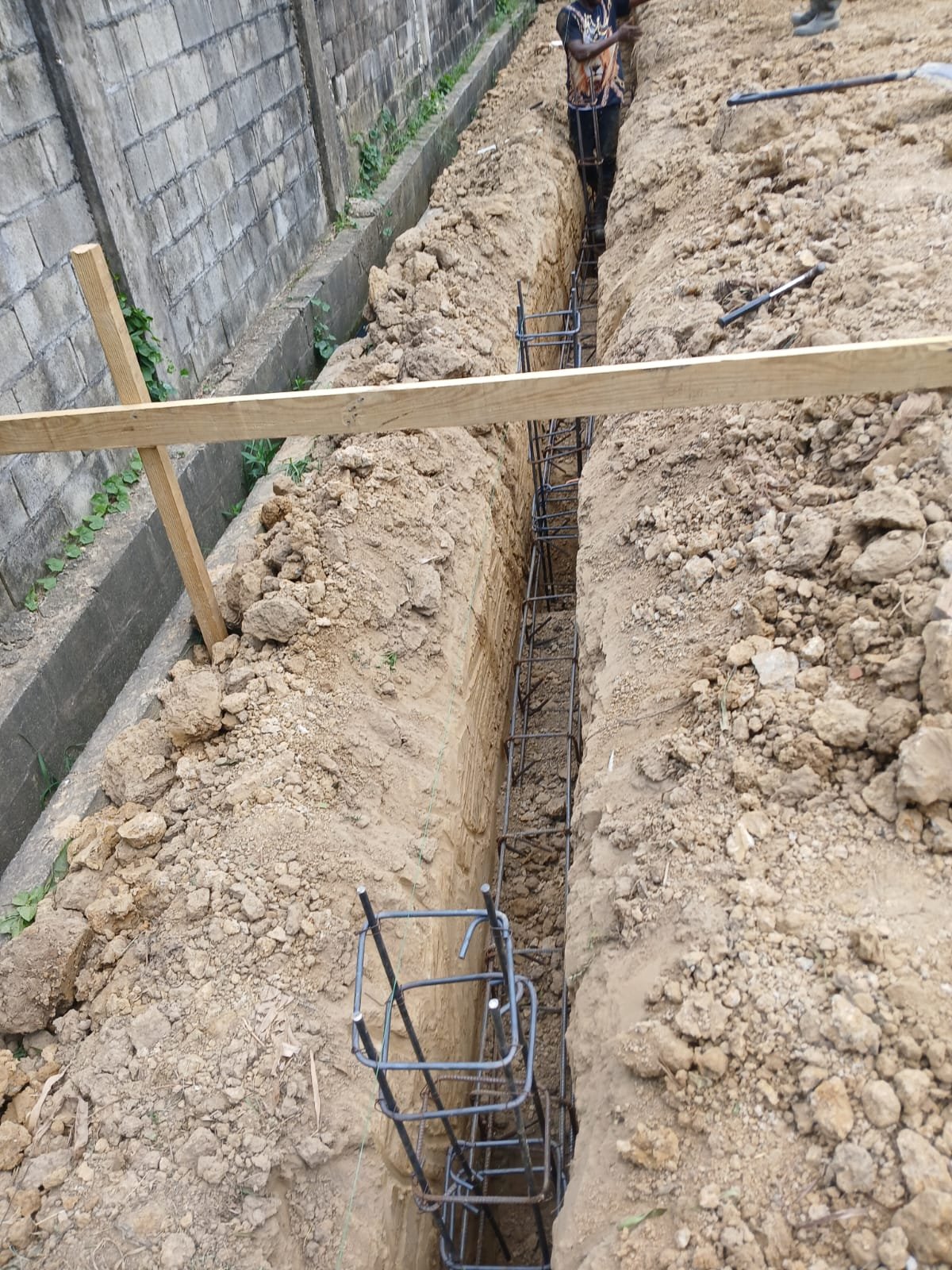 Structural work in progress