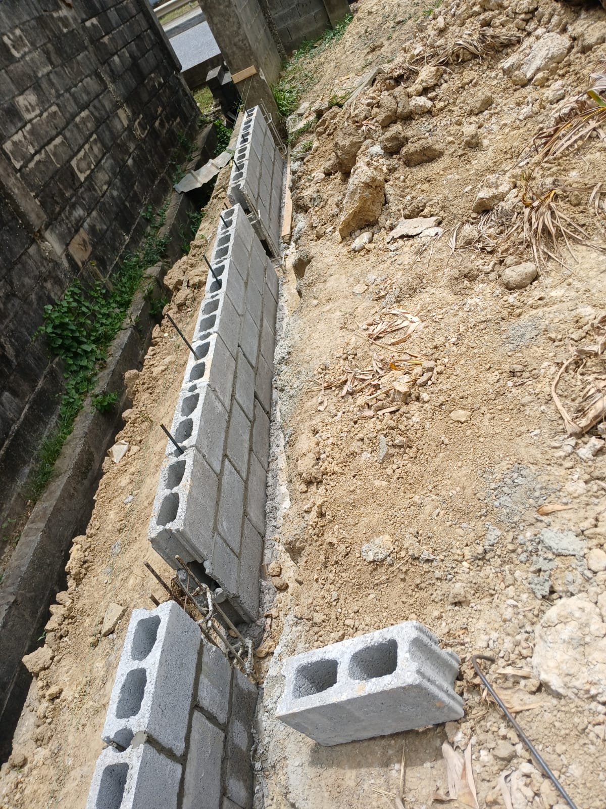 Construction work in progress