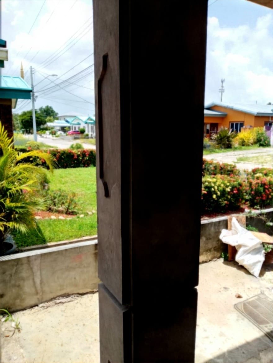 Column construction work