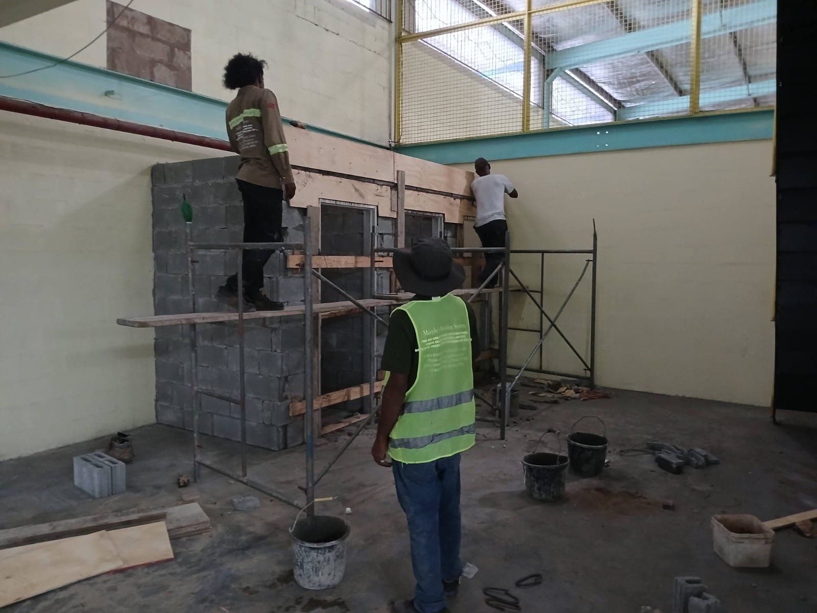 Blockwork and masonry construction